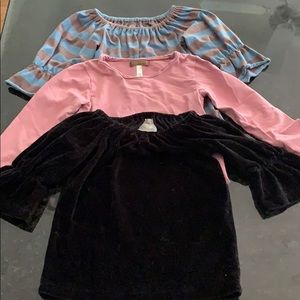 Matilda Jane Shirts (3) Size 2 GUC